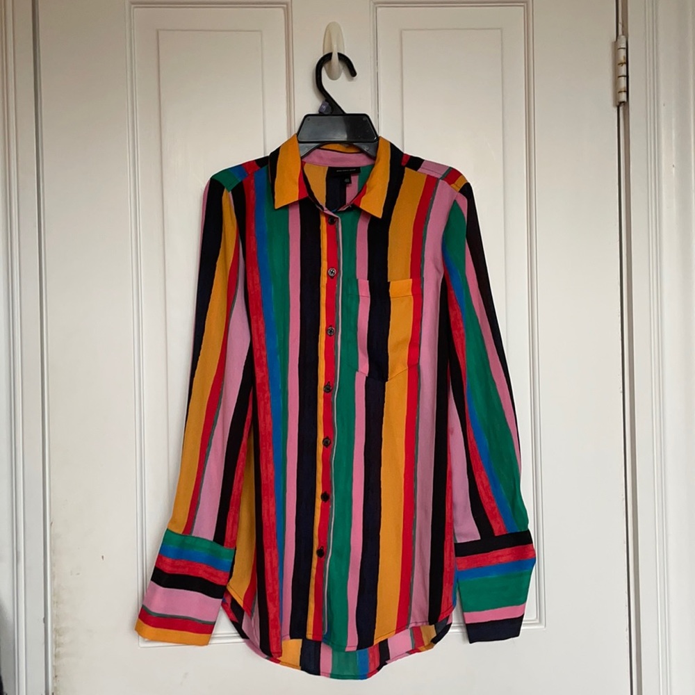 Rainbow Who What Wear Button-Down